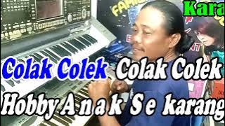 Colak Colek Patam - NADA PRIA - By Camelia Malik | Versi Patam Manual || KARAOKE KN7000 FMC