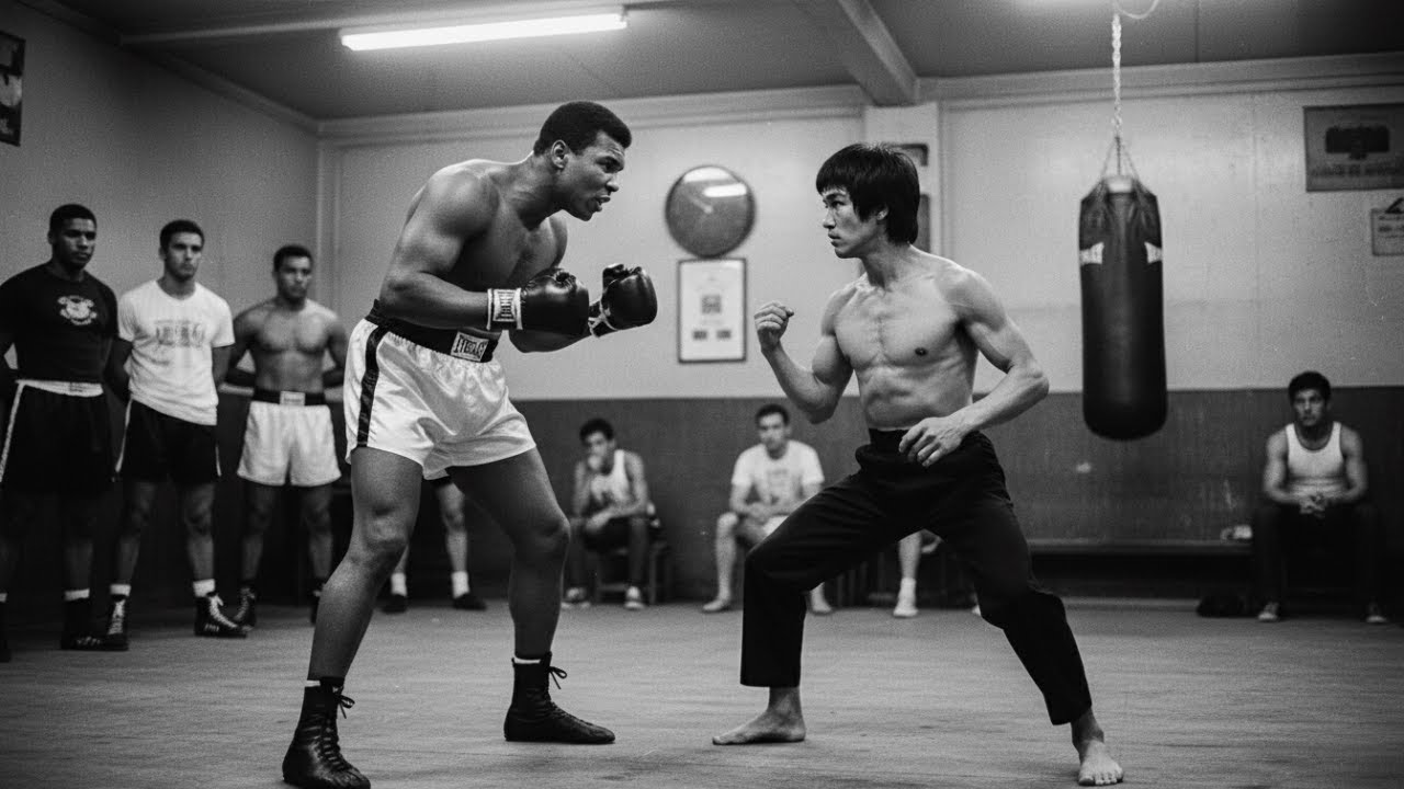 Bruce Lee Met Muhammad Ali in the Gym and Said “Watch This” — 5 Seconds Later Changed Everything