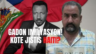 GWO IMILYATION -  ETAZINI BAY JOVENEL JISTIS - KRIMINEL PWAL PASSE TOUT VI'L NAN PRIZON  -  ABNER G