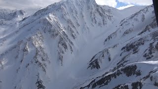 北アルプスで雪崩 男性１人不明 １人は脱出、長野