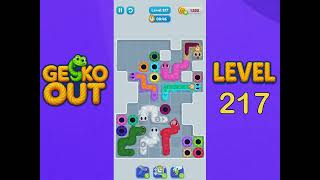 Gecko Out Level 217 Solution | Step by Step Walkthrough