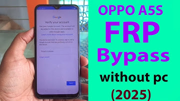 OPPO A5S frp bypass without pc 2025.
