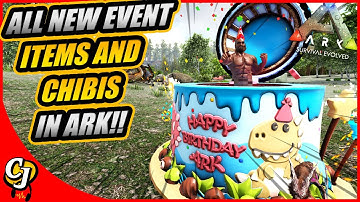All New CHIBIS And Event Items + How To Get All Of Them And Spawn Them in! || Ark Survival Evolved!