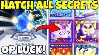 HOW TO HATCH ALL EASTER PART 2 SECRETS IN BUBBLE GUM SIMULATOR INFINITY! | BGSI Net Worth