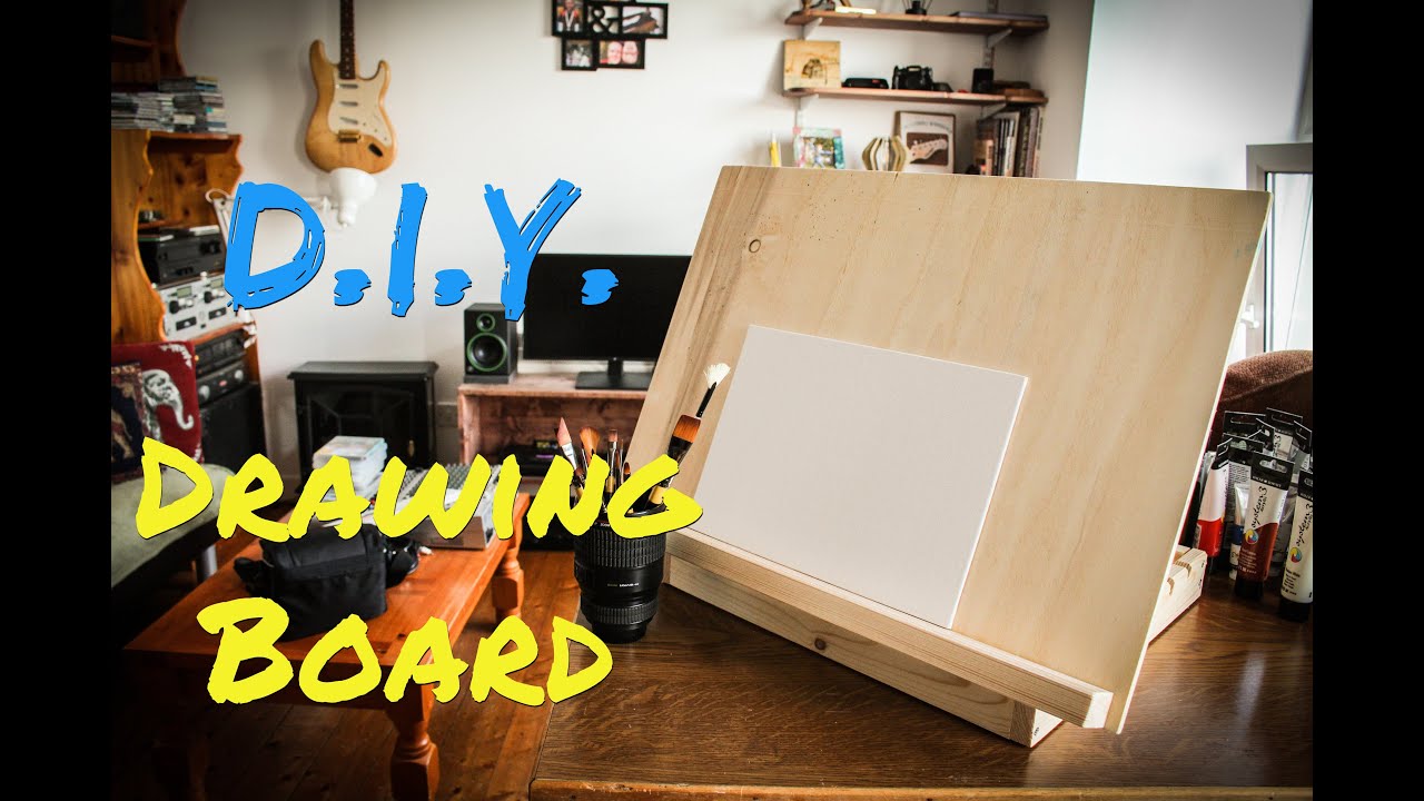 Diy Drawing Board Art Easel Youtube