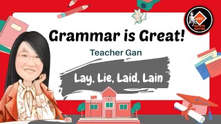 #grammar #english #lay #lie  Grammar is Great! ( Lay, Lie, Laid, Lain)