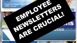Employee Newsletter Names | Your newsletter name, masthead, created with a subscription 