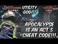 Apocalypse is an Act 5 CHEAT CODE - Utility God For Annoying Paths - Marvel Contest of Champions