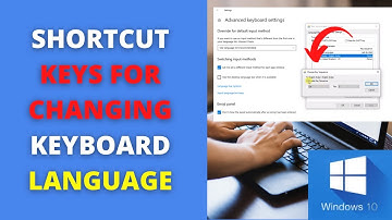 How to Change Keyboard Language Shortcut Keys Windows10|Shortcut Keys For Changing Keyboard Language