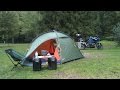 Motorcycle camping first timer gear guide