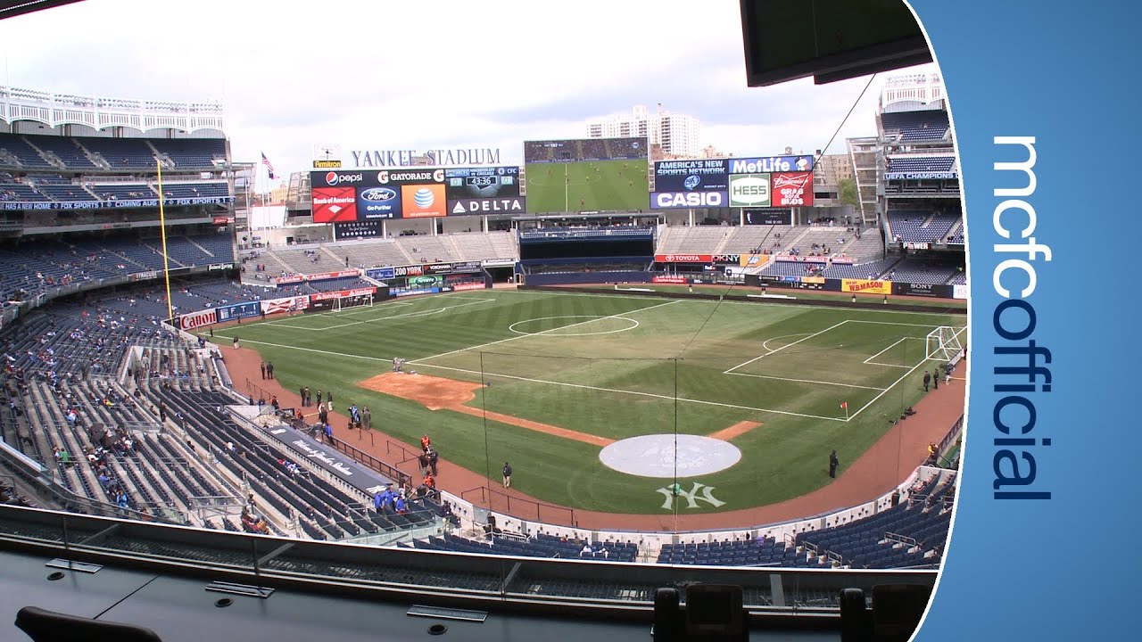 NYCFC vs. Red Bulls Timelapse at Yankee Stadium