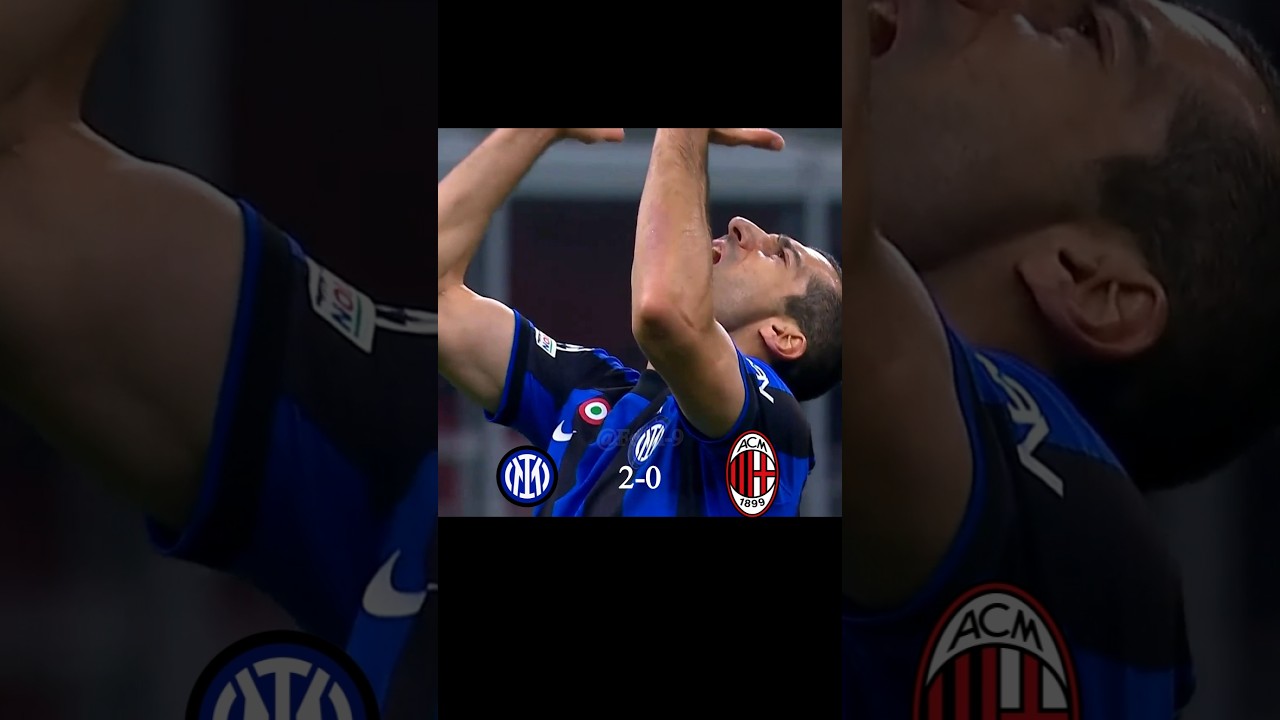 AC Milan vs Inter Milan – UEFA Champions League Semi-final 1st Leg | Nerazzurri Triumph in Derby