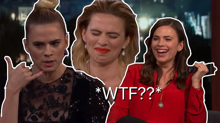 hayley atwell being a jerk for 2:30 minutes - Part 1