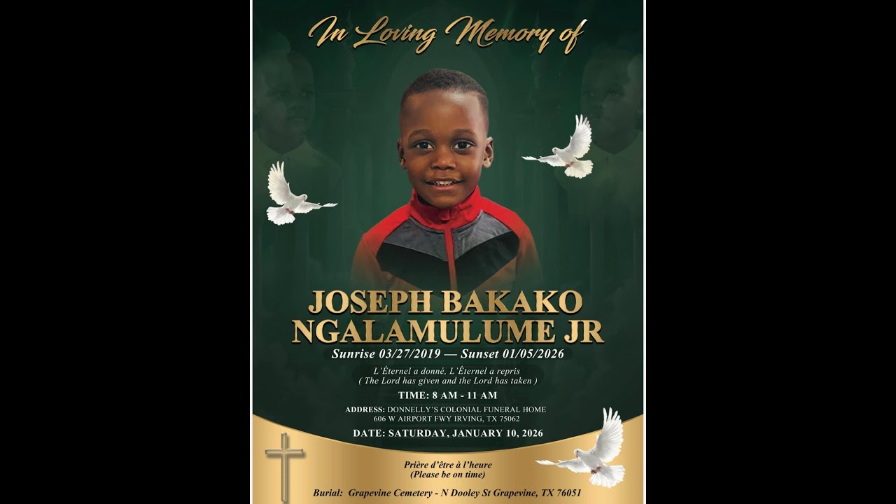 Les obseques de Joseph Bakako JR.
