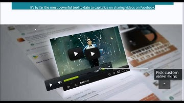 Video Skin | VideoSkin | Videosk.in | Custom Facebook Video Player Review & Bonus