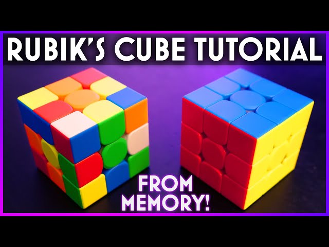 HOW TO SOLVE A RUBIK'S CUBE (& Remember The Steps!) class=