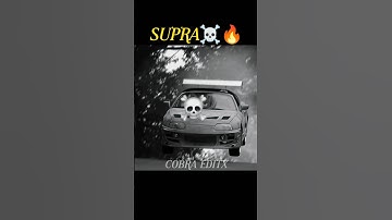 SUPRA🥴☠️In Mode#shortsfeed #shortsviral #viralvideo #japanesecar #jdm #supra#car #viralreels #shorts