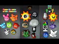 Guess the Mixed Colors Challenge Collection| Sprunki Horror Transformation squishy incredibox
