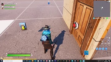 How to unlock a locked door with a button in fornite creative