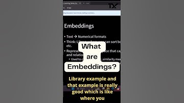 How does AI get it right? The secret is embeddings #techx #LLM #Embeddings #BERT #Weaviate #Tech
