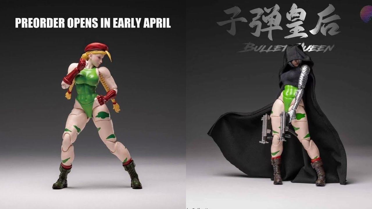 New Street Fighter Cammy Action Figure fully revealed by Mix Fun