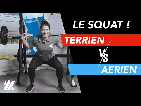 Vidéo: Le squat aérien est la variante avancée