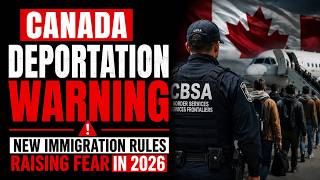 Canada Deportation Warning 2026: New Immigration Rules Raising Fear Across Canada