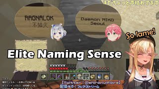 Elite Naming Sense From Miko and Kanata【Hololive English Sub】