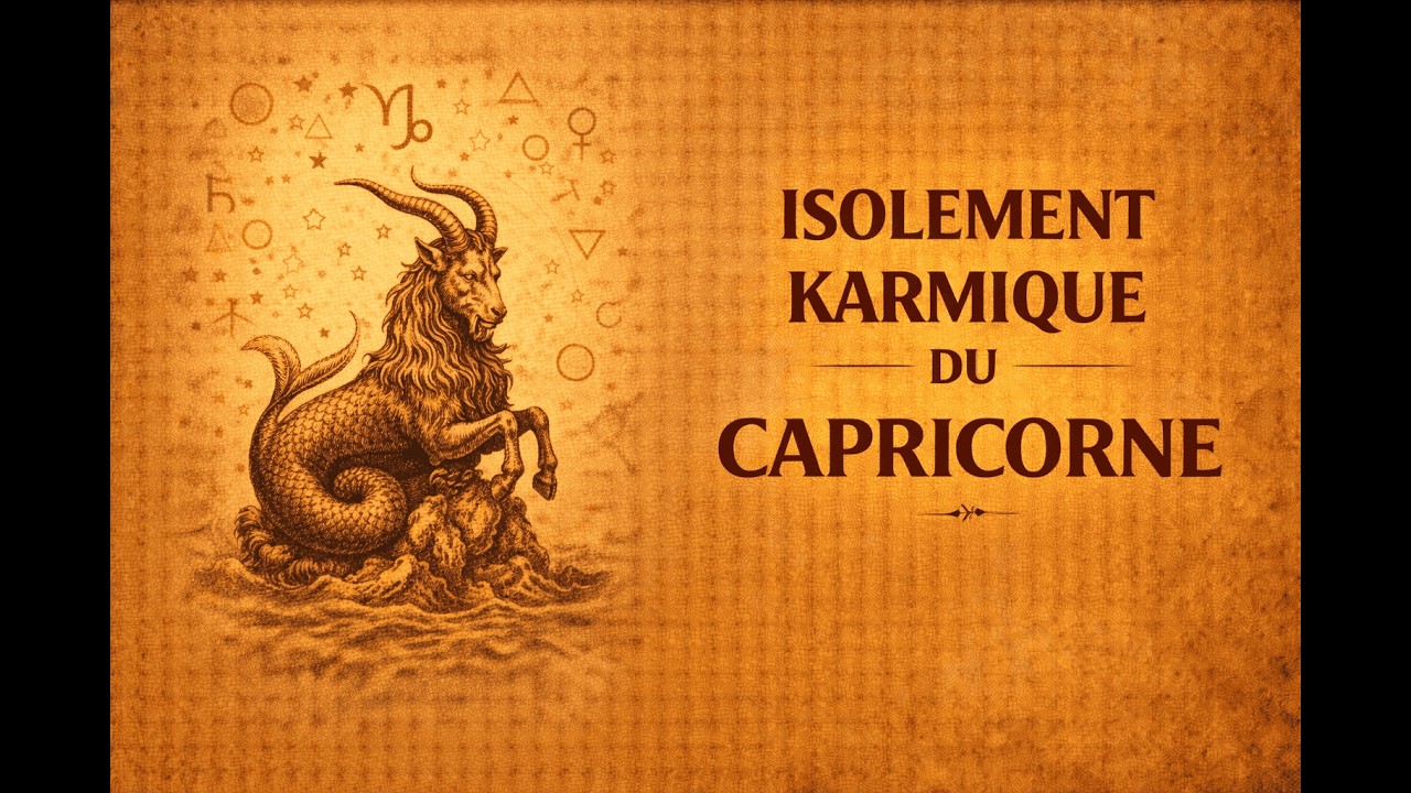 🔥♑✨ POURQUOI L’UNIVERS ISOLE-T-IL LE CAPRICORNE EN CE MOMENT ? 🔮