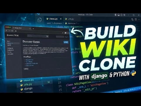 Wikipedia Clone - Full Django Wiki Project
