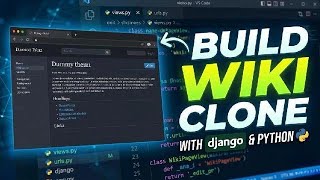 Wikipedia Clone - Full Django Wiki Project