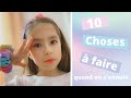 10 choses cool à faire quand on s'ennuie 🌈😊 //KIARA PARIS 🌷