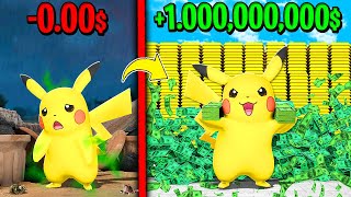 PASO de PIKACHU POBRE A MILLONARIO en GTA 5 !! (Pokémon mod)