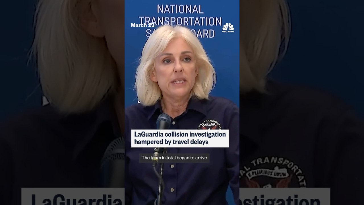 LaGuardia collision investigation hampered by travel delays