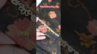 گم لیس لگائیں ایک ھی سلائ سے/ Attach lace perfectly youtube ytshorts viralshort sitaraboutique