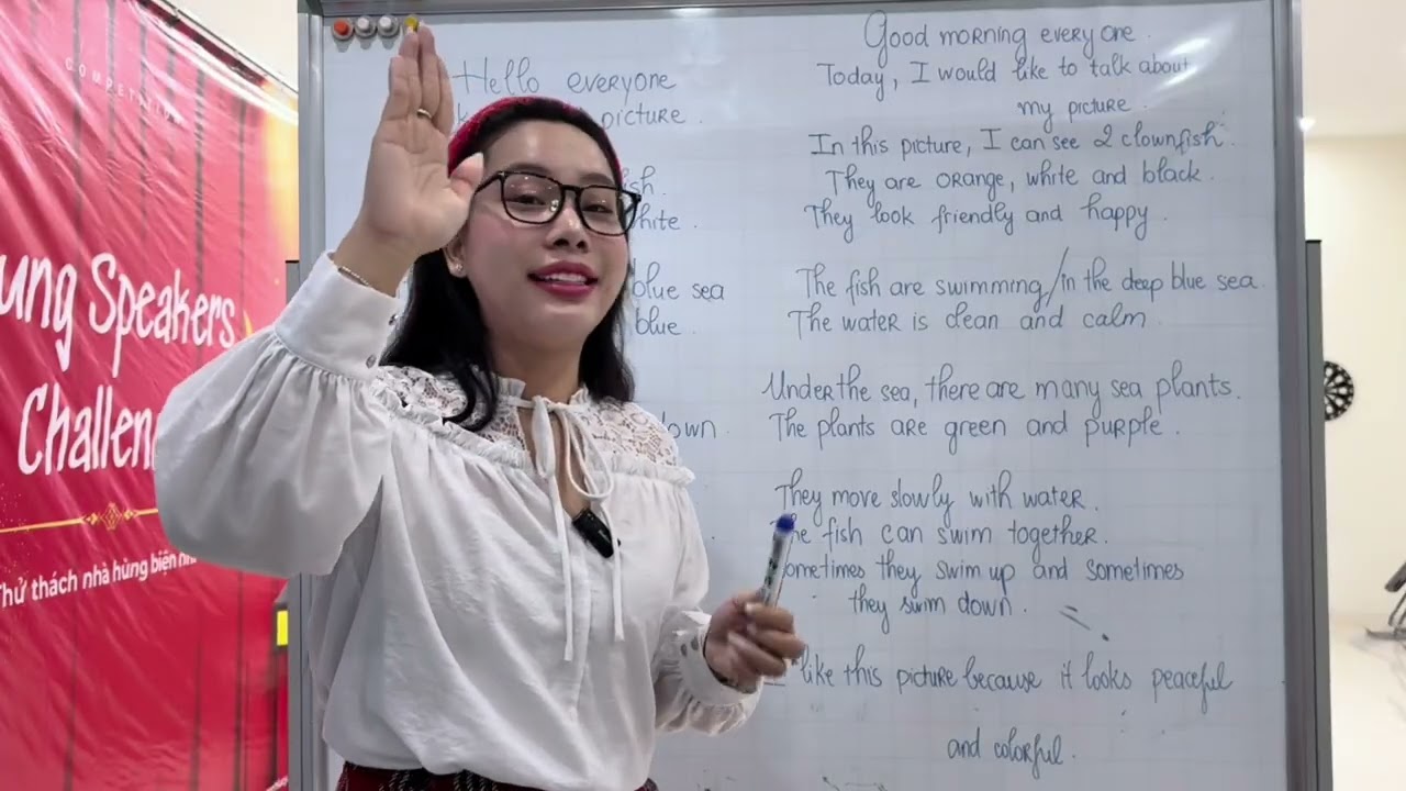 CLOWNFISH- Advanced Level (English Presentation Skills for Kids)