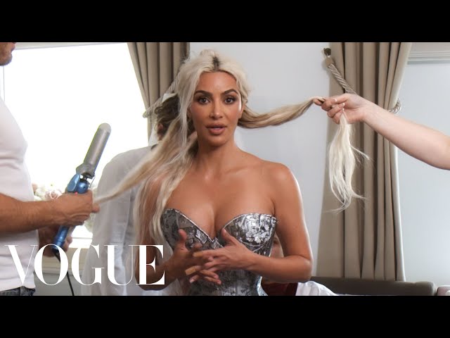 Inside Kim Kardashian’s Dream Met Gala Look | Vogue class=