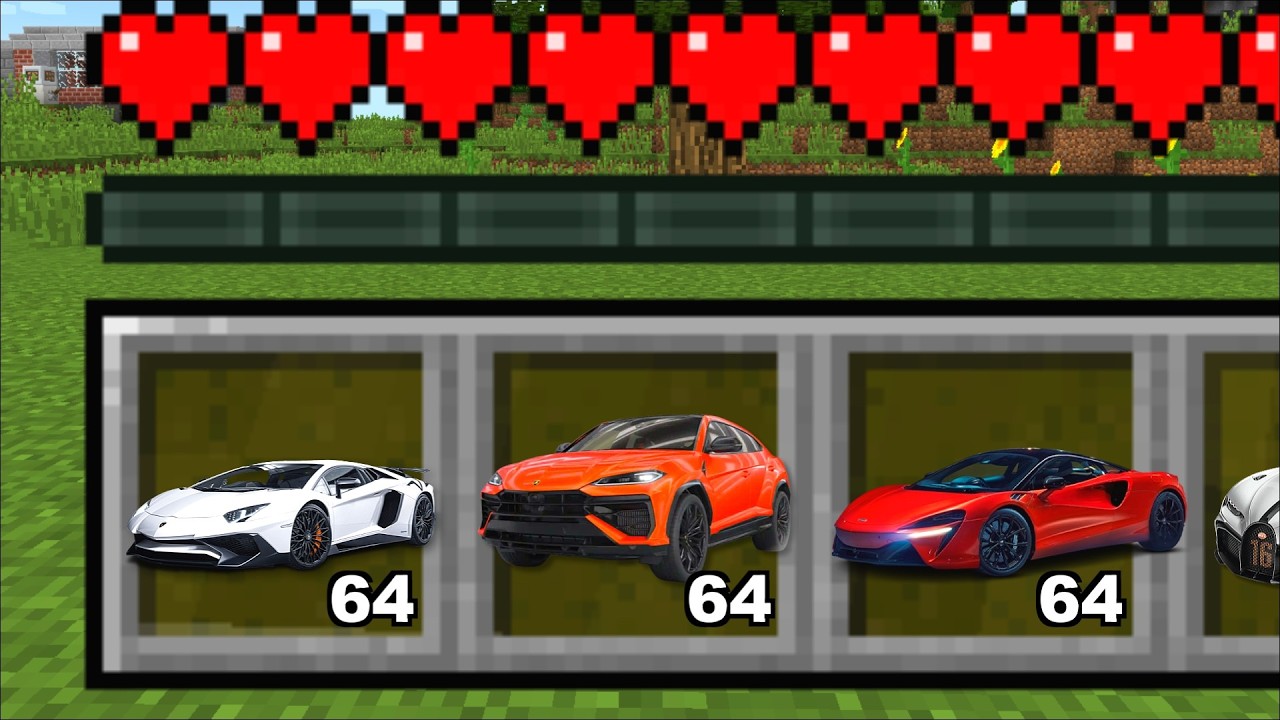 Super Car Mod Minecraft Java Minecraft SUPER CARS MOD (NEW)! Survival Challenge - YouTube