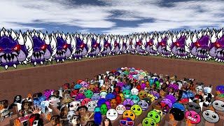 ROSALIA COLOUR FULL SELENE DELGADO AND ALL EMOJI NEXTBOTS #NextBotS #GmoD