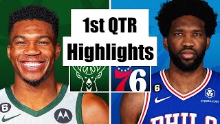 BUCKS vs SIXERS Full Highlights 1st QTR | Nov 18 | 2022-23 NBA Season