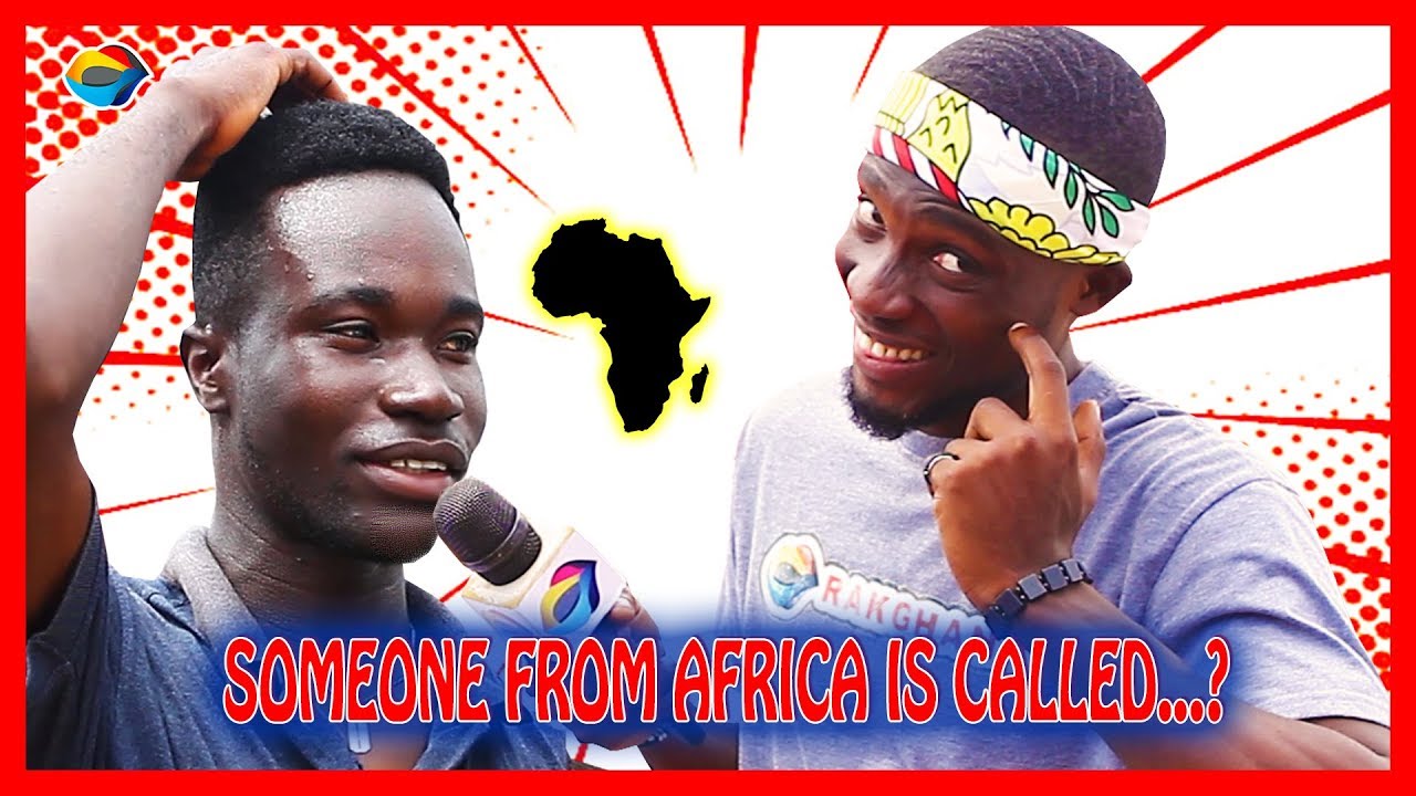 Someone from AFRICA is called...? | Street Quiz | Funny African Videos | African  Comedy | - YouTube