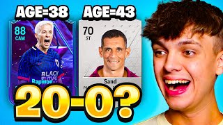 Can I Get 20-0 With The OLDEST Team?
