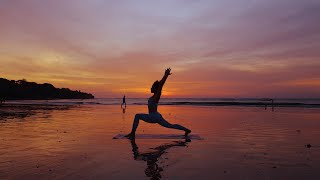 Йога На Закате | Личная Практика | Красивая Йога | Бали | Индийский Океан