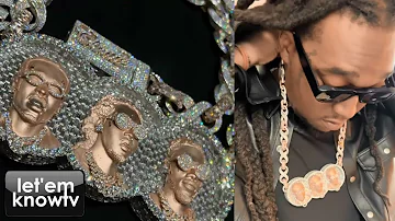 Quavo Dropped The Bag On A New Migos Diamond Piece For Takeoff On His Birthday | Pure Jewelry