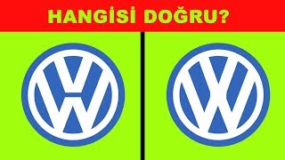 Doğru Logo Hangisi? Dikkatinizi Ölçebileceğiniz Logo Bilme Yarışması