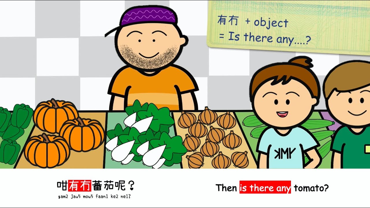 Learn Cantonese Grammar︱Story - Let's go grocery shopping - YouTube