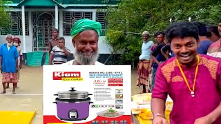 A new game to win great prizes by shooting football | SS food challenge | tanjila food challenge 