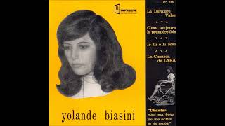 Yolande Biasini - C&#39;est toujours la première fois (Jean Ferrat)