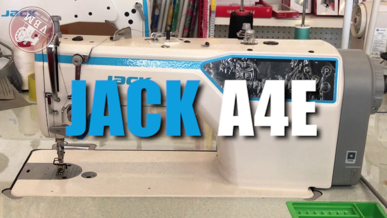 Jack a4e швейная машина