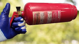 DO NOT throw away your old fire extinguisher !!! Amazing DIY Idea !!!